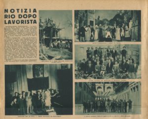 Gente nostra anno VI n 22 - 3 giugno 1934 - XII. Squadra ciclistica del dopolavoro di Roncitelli, circolo XXVIII ottobre associato all'OND Opera Nazionale Dopolavoro
