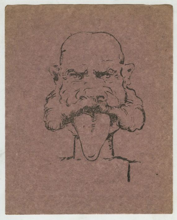caricatura di Francesco Giuseppe