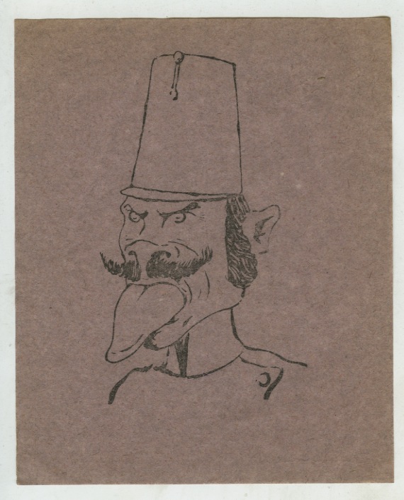 caricatura di Guglielmo II